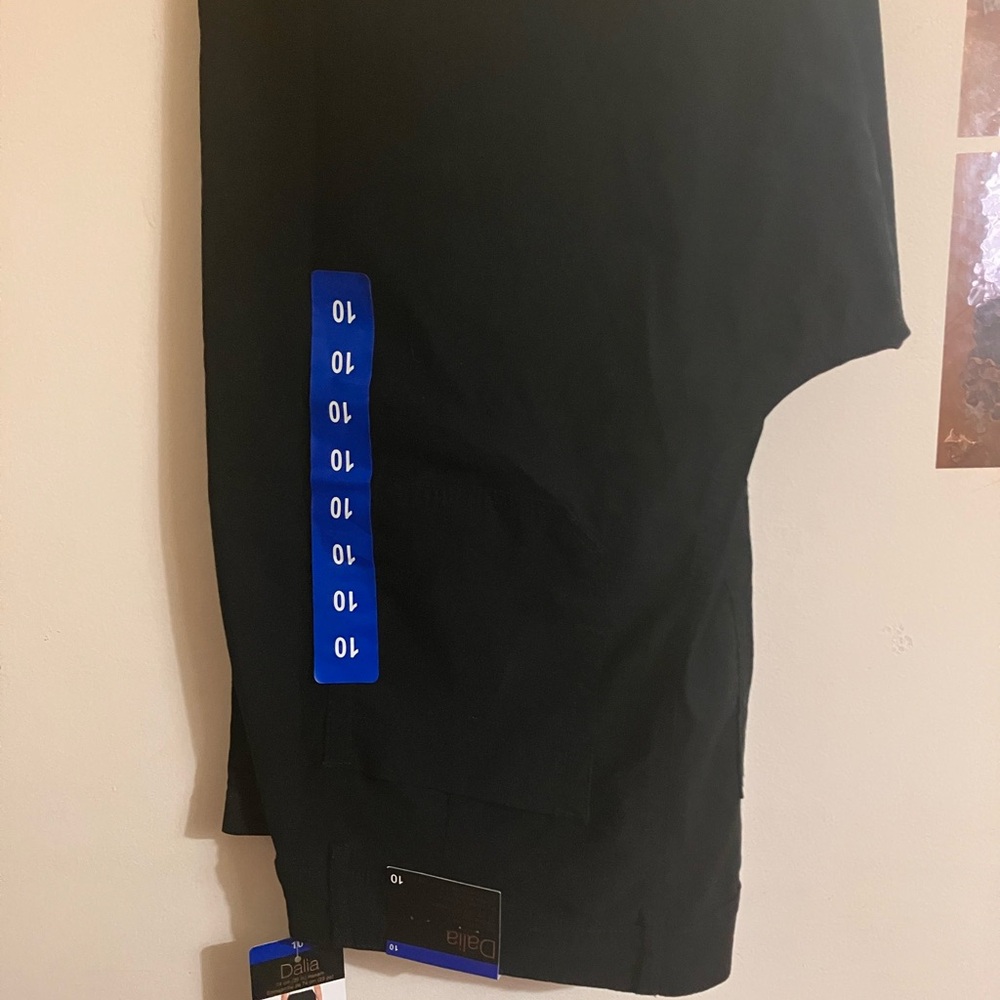 Dalia Black Pants with Blue, Black & goal Tag still attached. - Picture 4 of 5